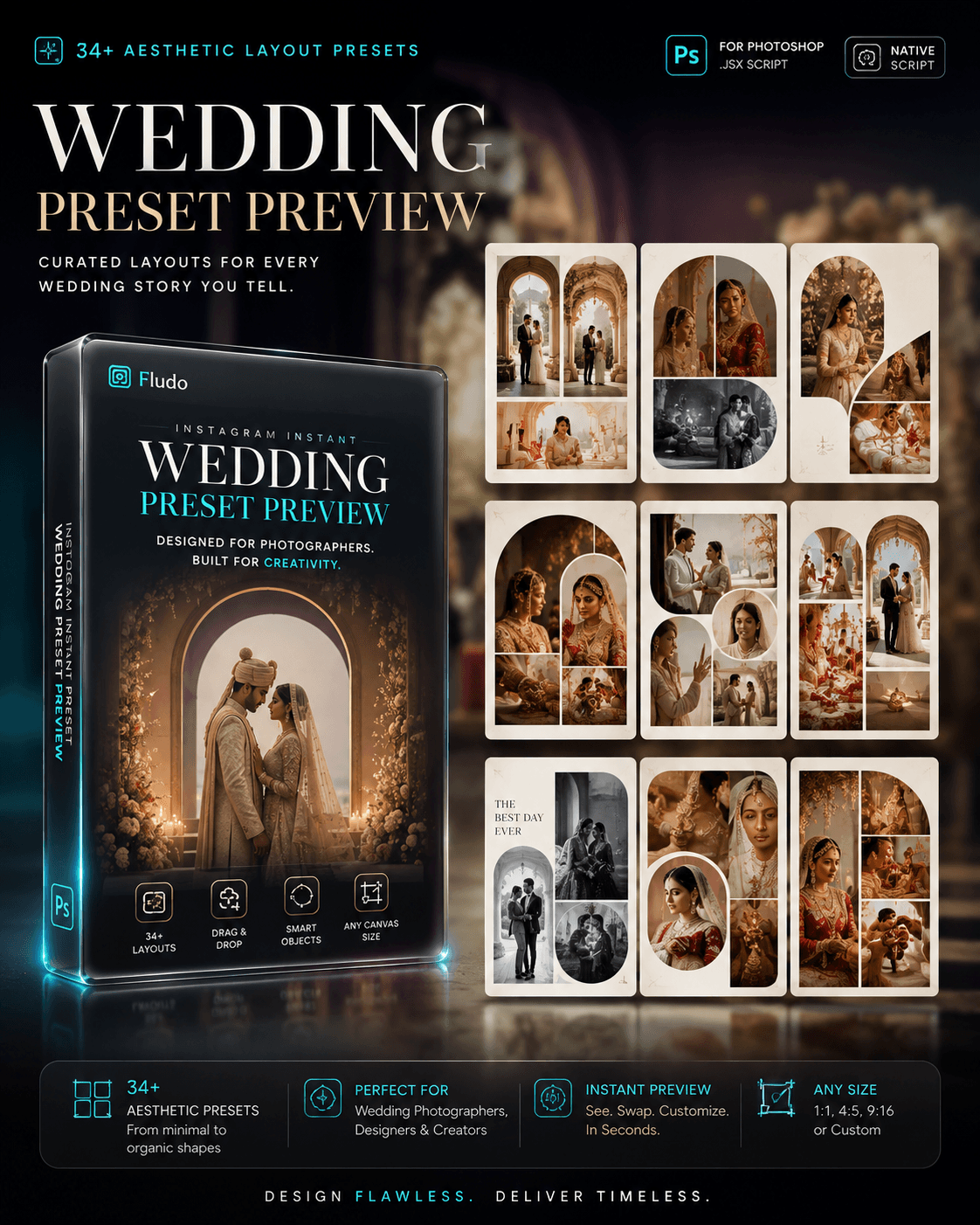 Wedding Album Preset Layout Generator